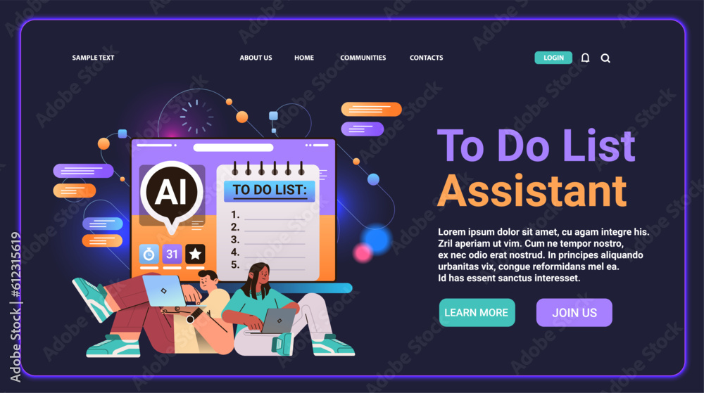 businesspeople completing to-do list in computer app with ai multitasking helper bot personal assistant support for manager task distribution businesspeople completing to-do list in computer app with ai multitasking helper bot personal assistant support for manager task distribution
