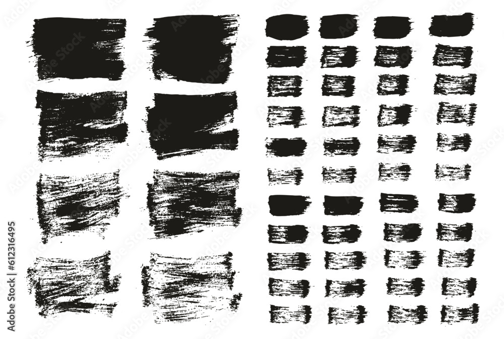 Flat Paint Brush Thin Short Background & Straight Lines Mix High Detail Abstract Vector Background Mix Set Flat Paint Brush Thin Short Background & Straight Lines Mix High Detail Abstract Vector Background Mix Set