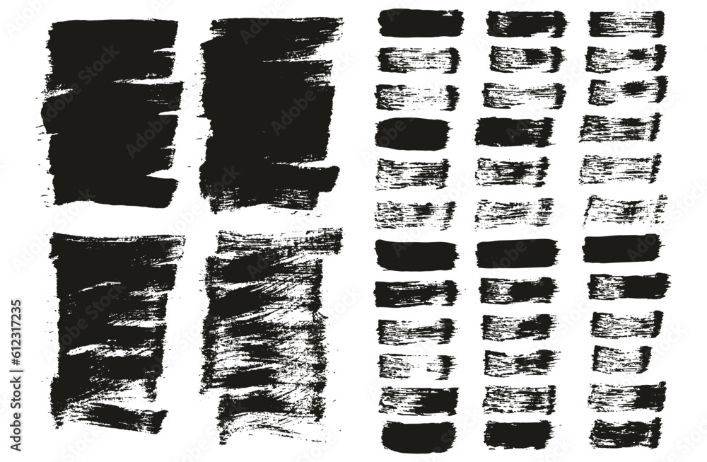 Flat Paint Brush Thin Short Background & Straight Lines Mix High Detail Abstract Vector Background Mix Set Flat Paint Brush Thin Short Background & Straight Lines Mix High Detail Abstract Vector Background Mix Set