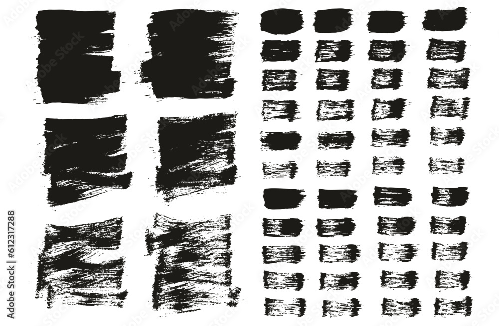 Flat Paint Brush Thin Short Background & Straight Lines Mix High Detail Abstract Vector Background Mix Set Flat Paint Brush Thin Short Background & Straight Lines Mix High Detail Abstract Vector Background Mix Set