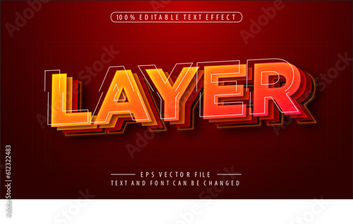 LAYER TEXT EFFECT