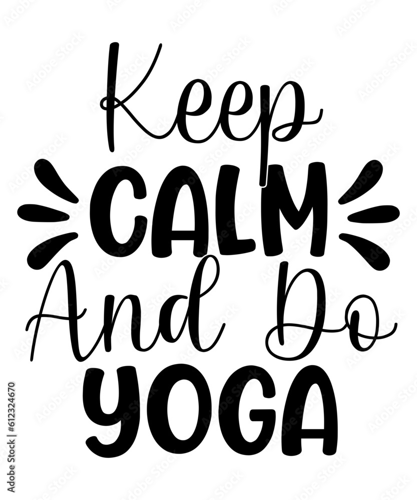 YOGA SVG Bundle, YOGA Svg Cut Files For Cricut, Silhouette, namaste svg