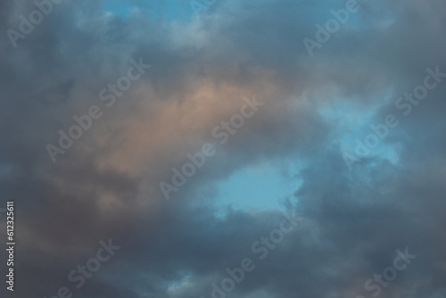 Cloudscape above the city of Johannesburg for background use