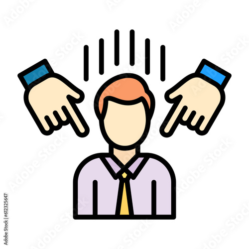 Guilty Line Color Icon