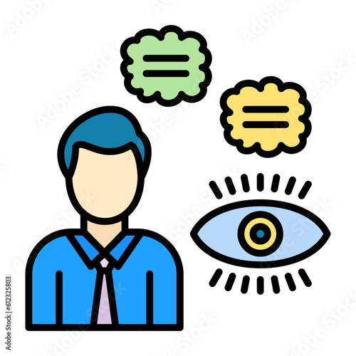 Testimony Line Color Icon