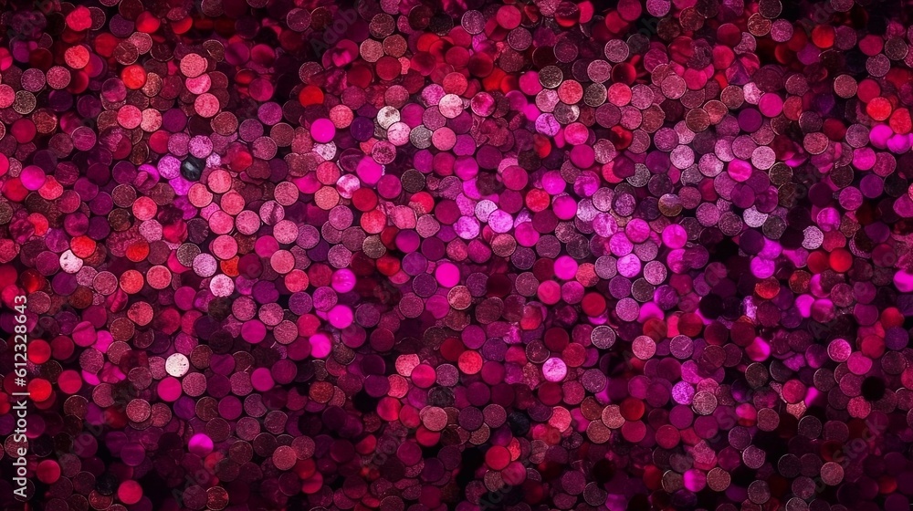 abstract background with sequin, generative AI 