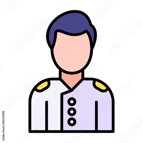 Concierge Line Color Icon