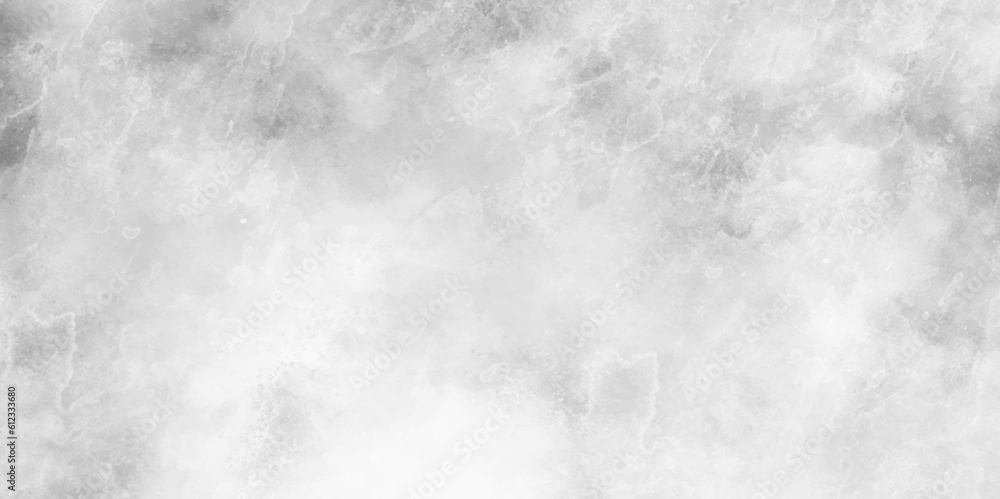 Naklejka premium Grunge grey shades watercolor background. Modern style background and cement wall texture. white color concrete wall for background. Luxurious watercolor textures on white paper background.
