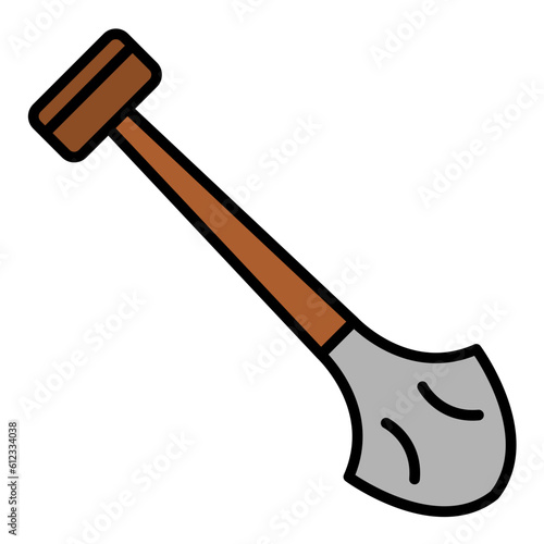 Shovel Line Color Icon