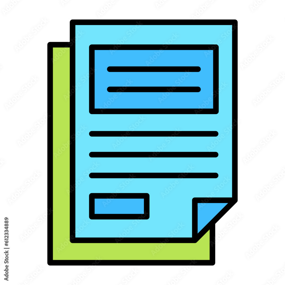 Files Line Color Icon Files Line Color Icon