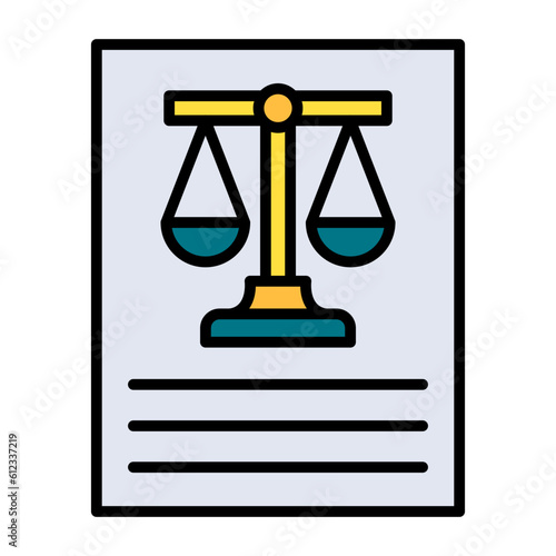 Judgement Line Color Icon