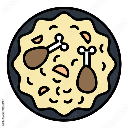 Mandi Line Color Icon