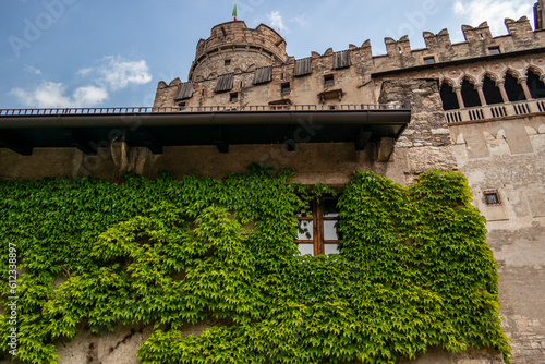 View of the Buonconsiglio castle in Trento, Trentino Alto Adige, Italy photo