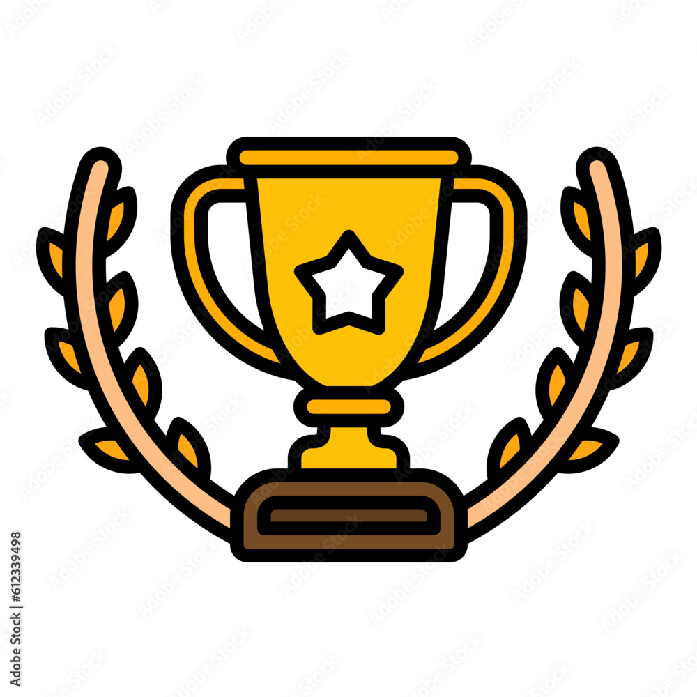 Winner Line Color Icon