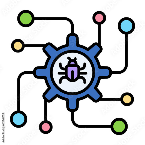 Debug Line Color Icon