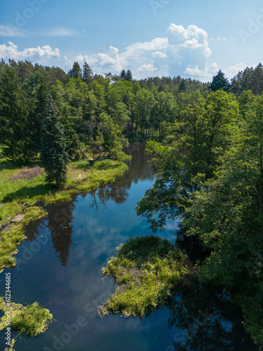 Pliszka River - the wildest river in Poland  Lubuskie Voivodeship