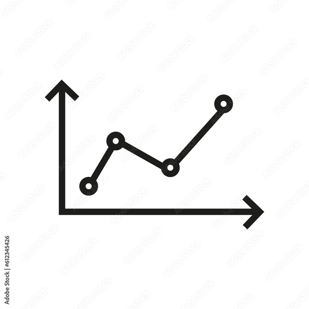 Simple design business icon, Black thin line. Simple design business icon, Black thin line.