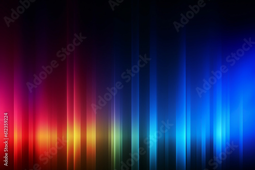 3D rendering abstract colorful visual background banner or wallpaper