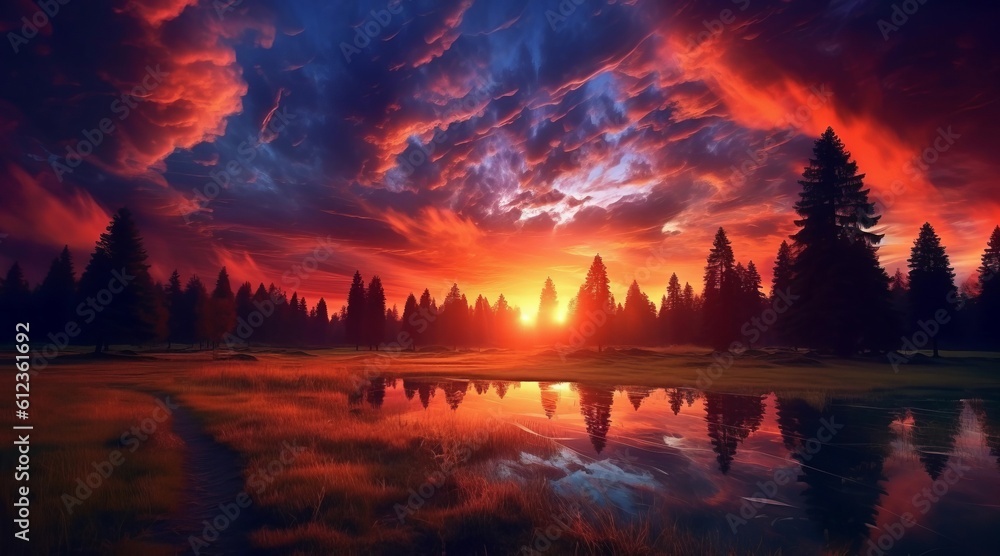 sunset mountain landscapes sunset mountain landscapes