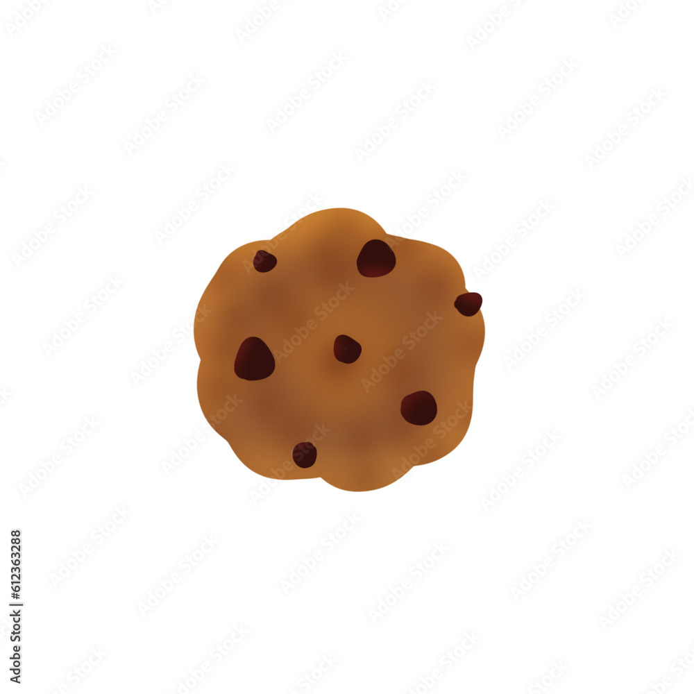 Fototapeta premium chocolate cookie
