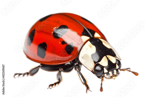 Ladybug on Transparent Background. Generative AI ©  Creative_studio