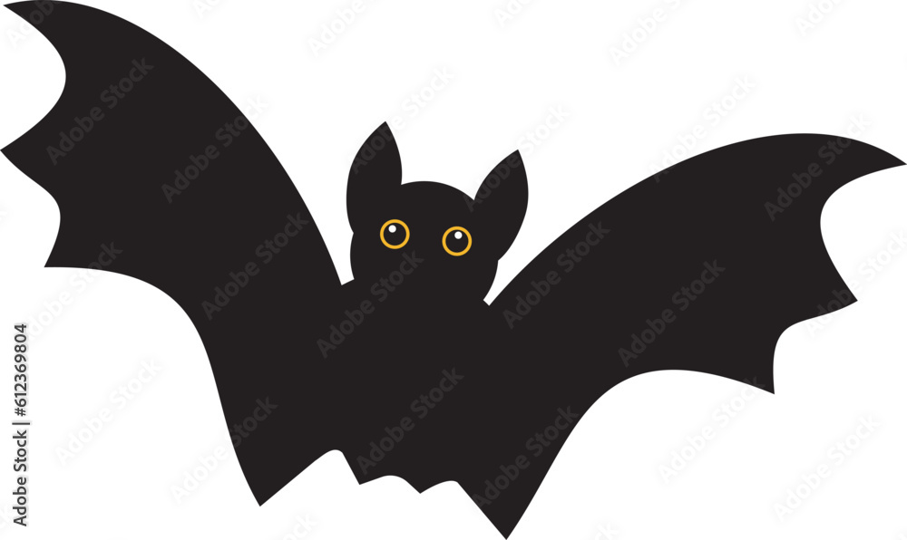funny cartoon bat on transparent background funny cartoon bat on transparent background