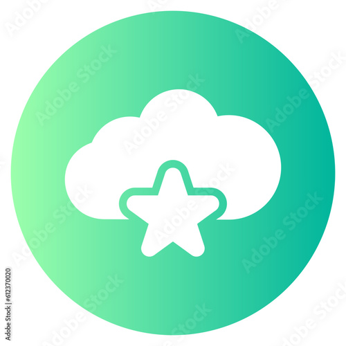 favourite gradient icon