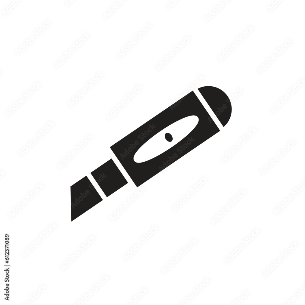 cutter vector icon logo template