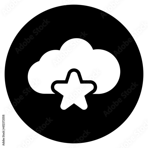 favourite glyph icon