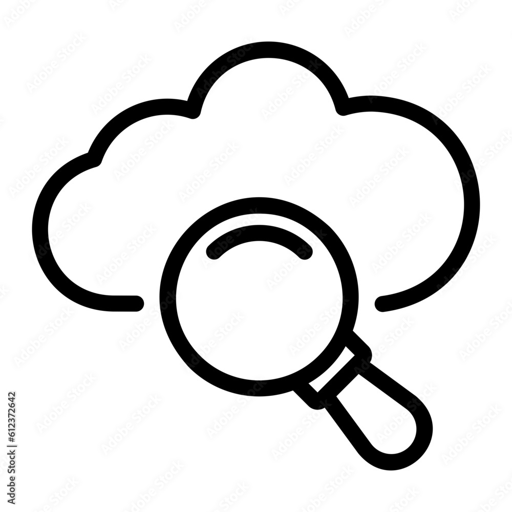 analytic line icon analytic line icon