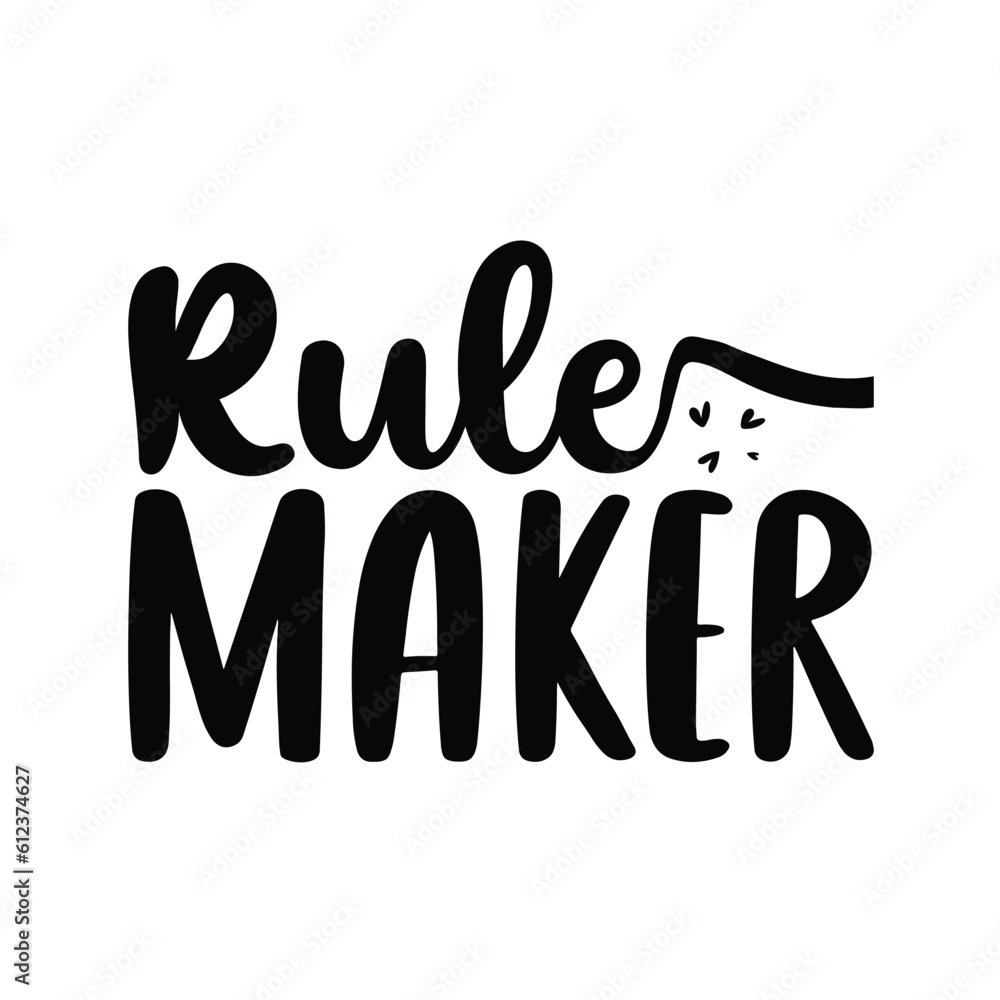 Rule maker, Father's day shirt design print template, SVG design, Typography design, web template, t shirt design, print, papa, daddy, uncle, Retro vintage style t shirt