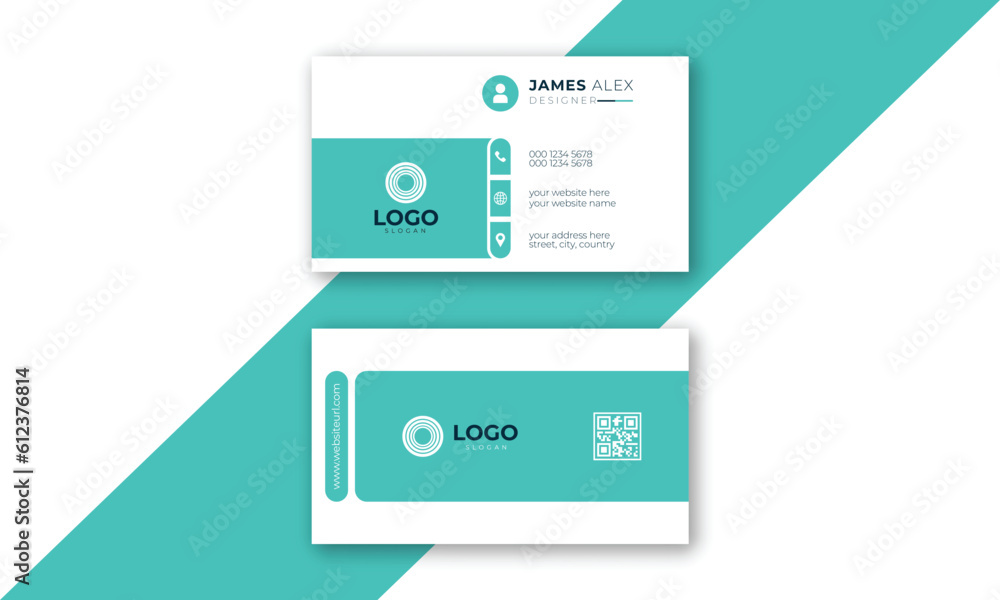 Creative and simple business card template for multipurpose, Modern visiting card template Creative and simple business card template for multipurpose, Modern visiting card template
