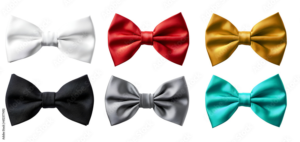 Bow ties bow ties of solid colours. Many assorted different range of colours isolated on transparent background cutout. PNG file. Mockup template for artwork graphic design
Bow ties bow ties of solid colours. Many assorted different range of colours isolated on transparent background cutout. PNG file. Mockup template for artwork graphic design