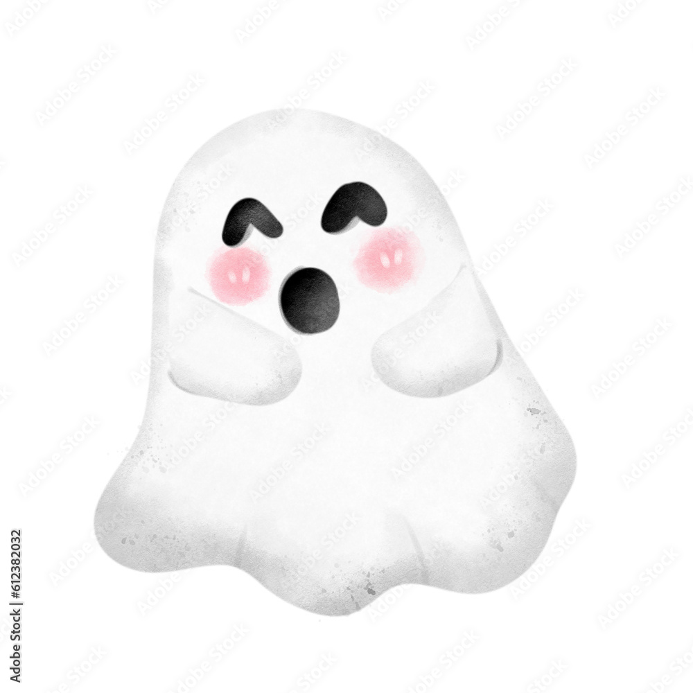 Ghost watercolor Halloween Ghost watercolor Halloween