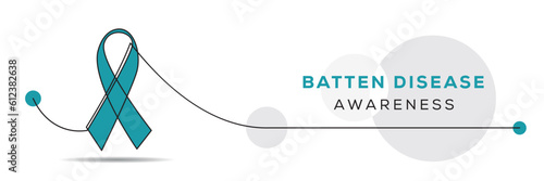 Batten Disease awareness, banner design.