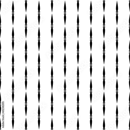 black and white seamless pattern black art circle curvy element vector illustration