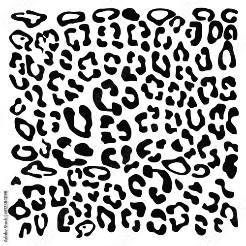 Big cat fur pattern. Decorative tiger pattern seamless vector illustration. Elegant and stylish background for fabric clothes.	