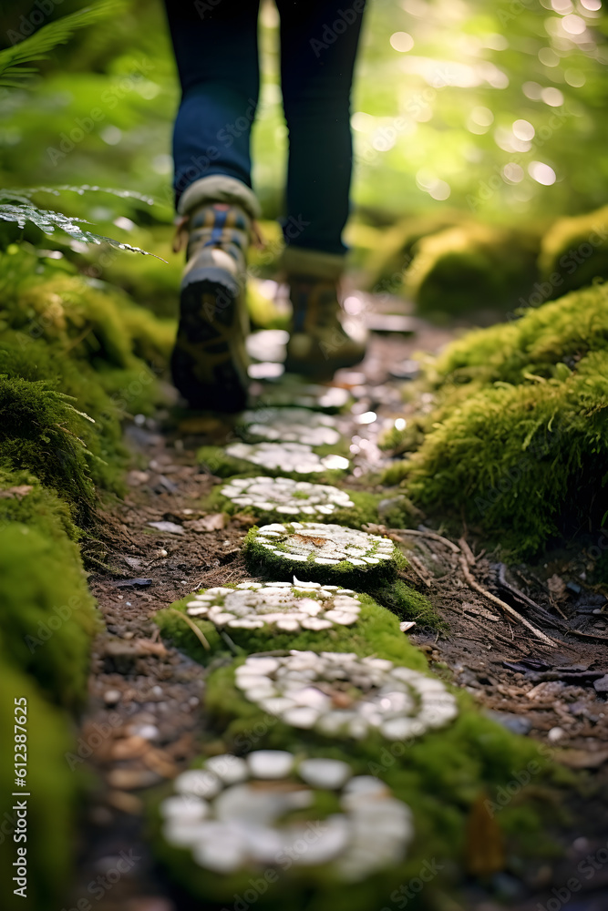 walking in the woods walking in the woods
