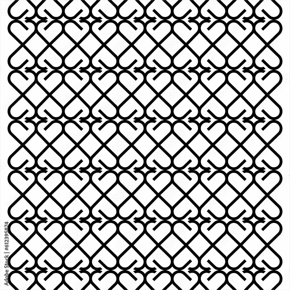 Seamless abstract hearts and diamonds pattern. Print for fabrics, paper, packaging, covers, backgrounds. Seamless abstract hearts and diamonds pattern. Print for fabrics, paper, packaging, covers, backgrounds.