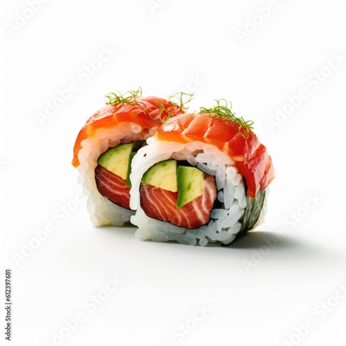 Sushi Isolated on a White B...