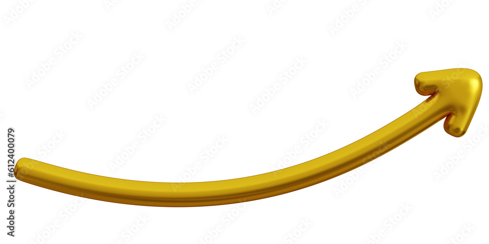 Arrow 3d render. Arrow 3d render.