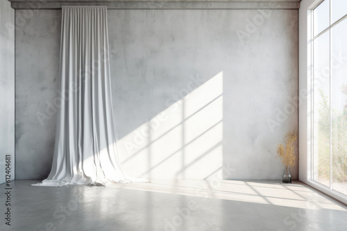 Beautiful Sunlight Through White Sheer Linen: Interior Design Inspiration