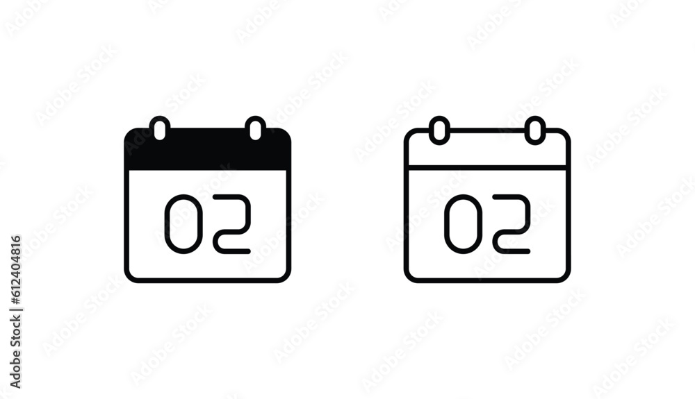 02 Date icon design with white background stock illustration 02 Date icon design with white background stock illustration