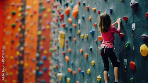 Kid climbing Generative Ai