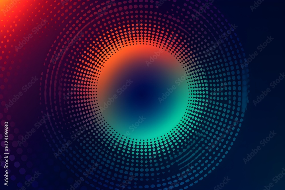 Gradient colorful circles background, simple abstract wallpaper, ai generated Gradient colorful circles background, simple abstract wallpaper, ai generated