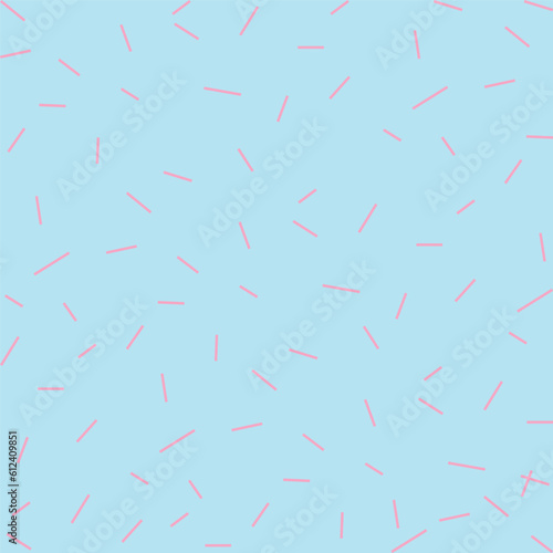 seamless pattern. Seamless confetti sprinkle pattern wallpaper background. Vector illustration.