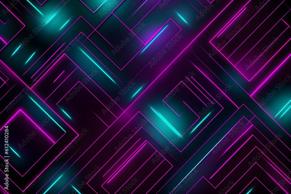 Business technology background, futuristic banner, abstract pattern, ai generated Business technology background, futuristic banner, abstract pattern, ai generated