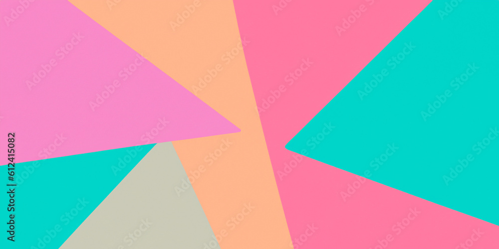 Colorful background with geometric shapes. 