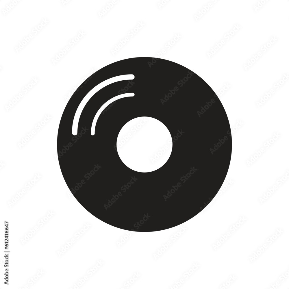 disk vector icon logo template