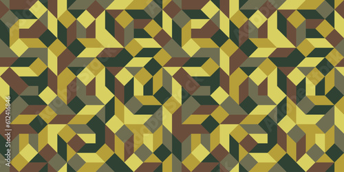 Geometric shapes background. Seamless pattern.Vector. 幾何学パターン　背景素材